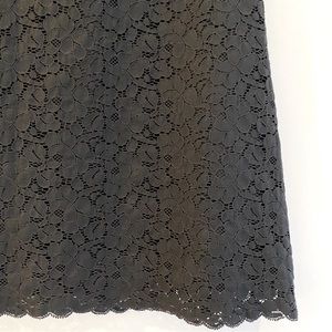 Banana Republic black lace skirt size 8